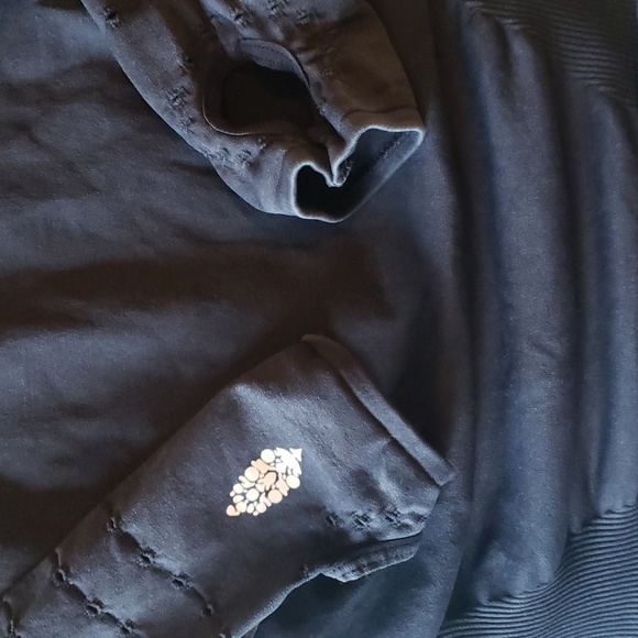 Free People Movement Good Karma Hoodie Black XS / S - Picture 8 of 13